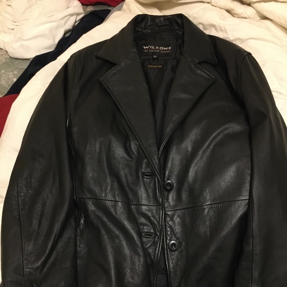 Leather blazer - Picture 2 of 4